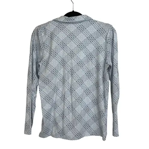 Pendleton Blue Long Sleeve Pajama Set Size S