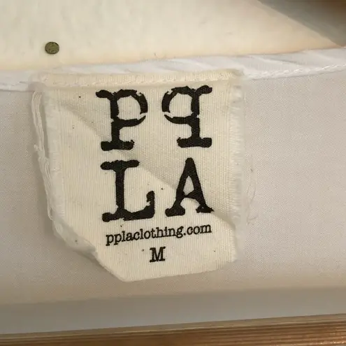 PPLA Beaded embroidered Boho Tunic/dress bell sleeves M