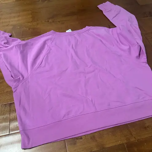 All In Motion Health & Wellness Pink Sweatshirt