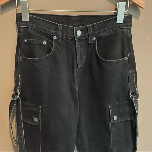 Carmar Haedus Super Baggy Cargo Jeans Black 24