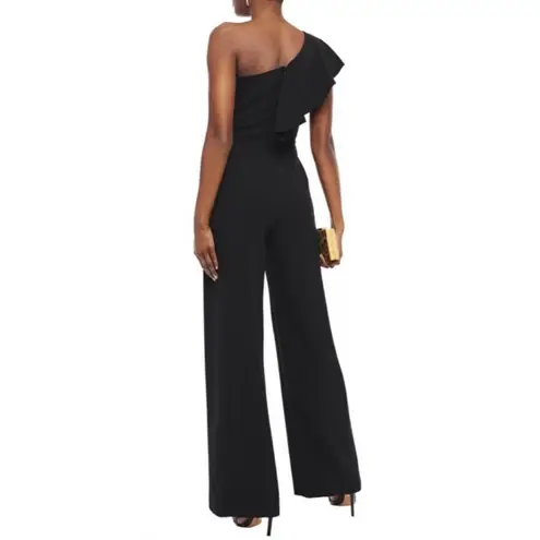 Black Halo Kallan Ruffle Jumpsuit NWT