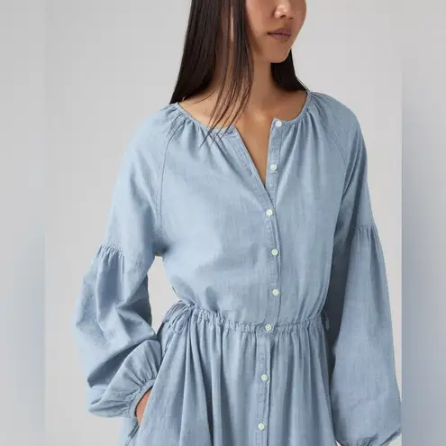 Levi's NWT  ® Women's Jolene Maxi Dress Light Blue Honestly Happy XXL