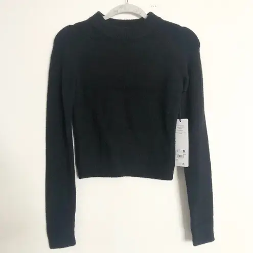 Alo Yoga Snuggle Up Sweater Long Sleeve Black S