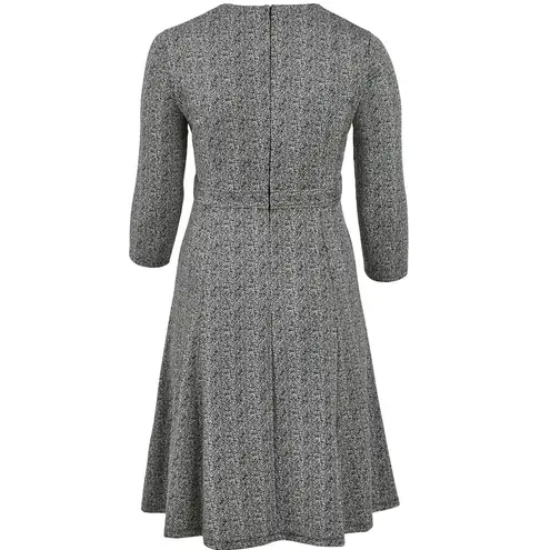 London Times Jewel Neck 3/4-Sleeve Midi Dress Size 14W New with Tag T7077W