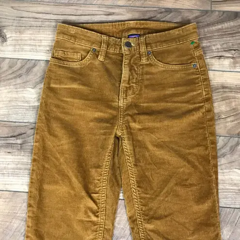 Patagonia  Worn Wear Corduroy Pants Women's 24 (US 00) Mustard Straight Leg