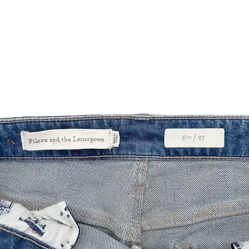 Pilcro and the Letterpress Sequin Detail Flare Jeans Sz 27