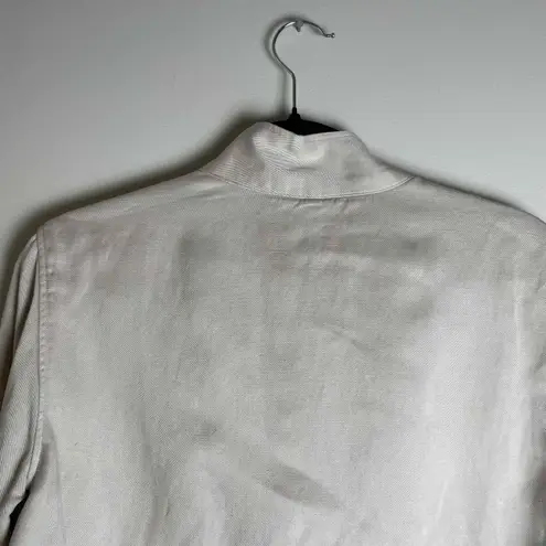 Rails Women's Beige Button Down Long Sleeve Utility Jacket Medium