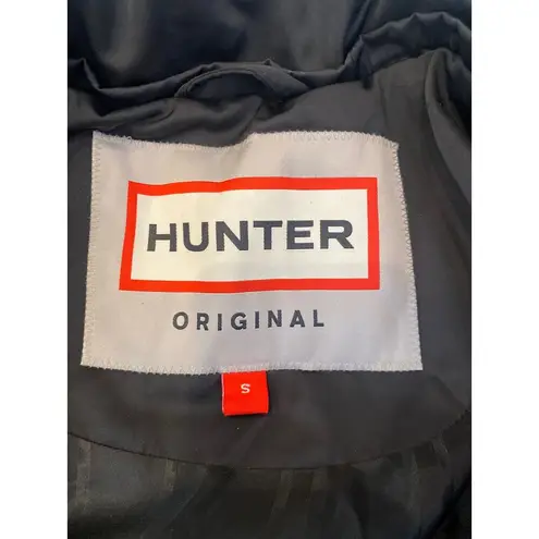 Hunter  Refined Women’s Black Puffer Jacket Coat Sz Sm Zip Polyester Down Winter
