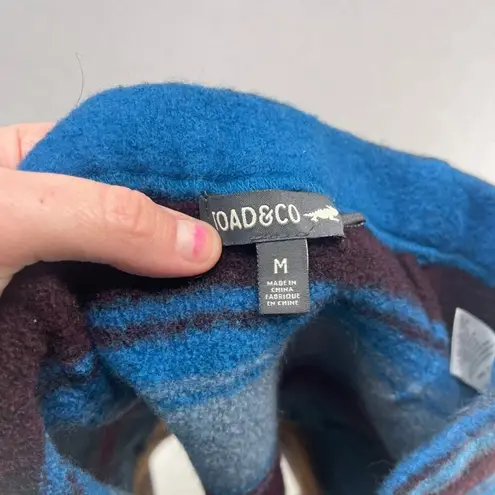 Toad & Co Tube Scarf Neck Warmer Size Medium 100% Wool Western Boho Warm Cozy