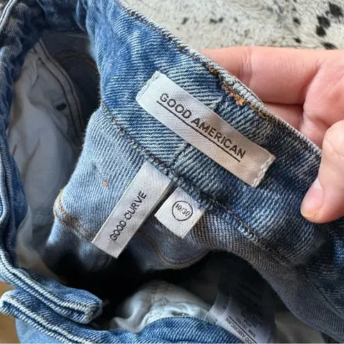 Good American  Good Curve Distressed Jeans Size 10/30‎ STYLE: GCS127T