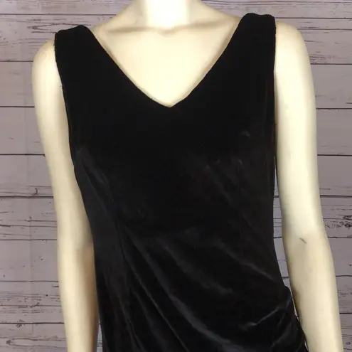 Miss ord Sexy Formal Velvet High Split Ruched Long Bodycon maxi dress size XL