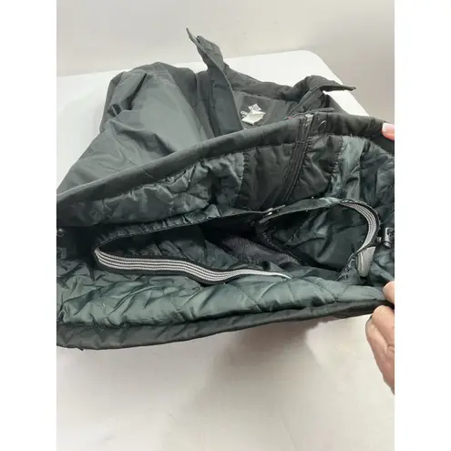 Womans Gemyse Ski/snow Board Jacket Small Black Lined Water/wind Proof Pockets