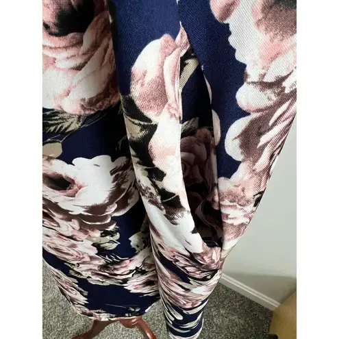 Southern Stitch Floral Knee Length 3/4 Sleeve Dress *No Size Tag* (Like L/XL)