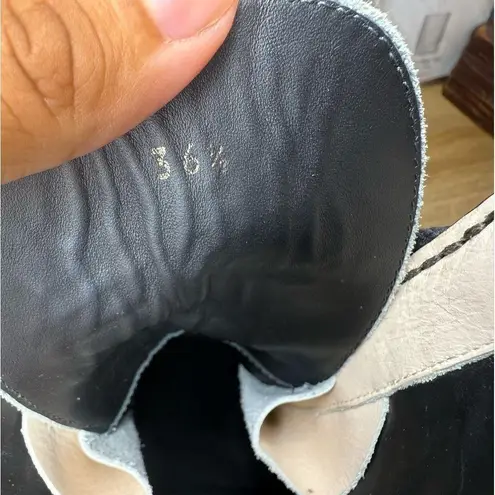 Brunello Cucinelli Leather Lace Up Combat Boots Size 36.5 or US 6.5