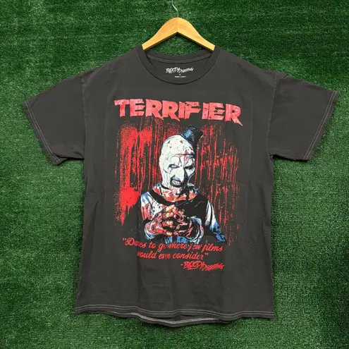 Bloody Disgusting x Terrifier Art the Clown Horror Tee M