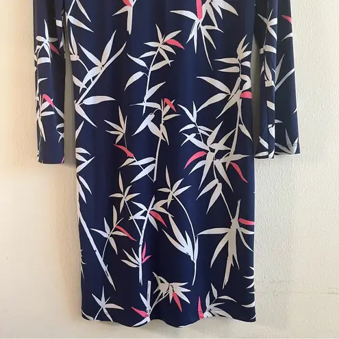 Tori Richard Honolulu Dress Floral 3/4 Sleeve Short Jacquelyn Dress Sz XS EUC