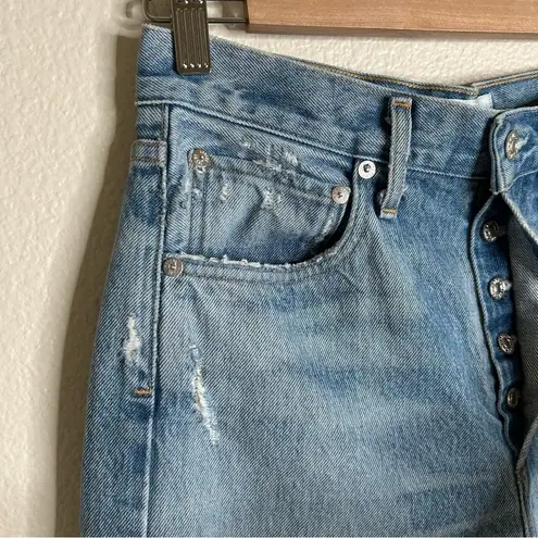 AGOLDE  90's Mid Rise Loose Fit jeans in Fall Out 25 - Image 4