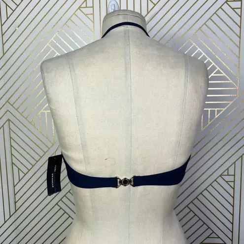 Marc by Marc Jacobs Marc by Marc Jacobs Broken Solids Bandeau Bikini Top Two Toned Blue Size US XS