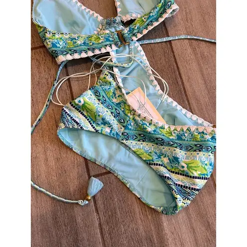 Ramy Brook NEW NWT Printed Raina One Piece size Small