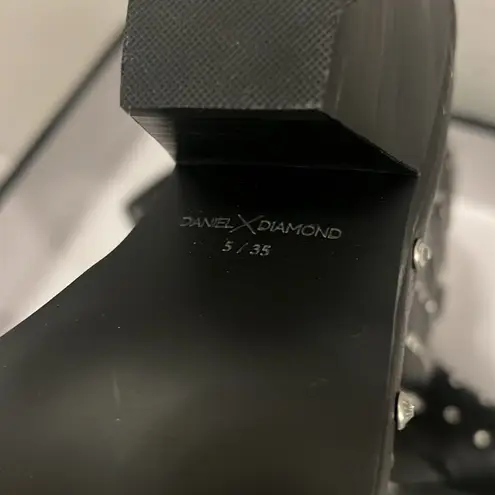 Daniel X Diamond Blazing Saddles Western Boots in Black Size EU35 US5 New in Box