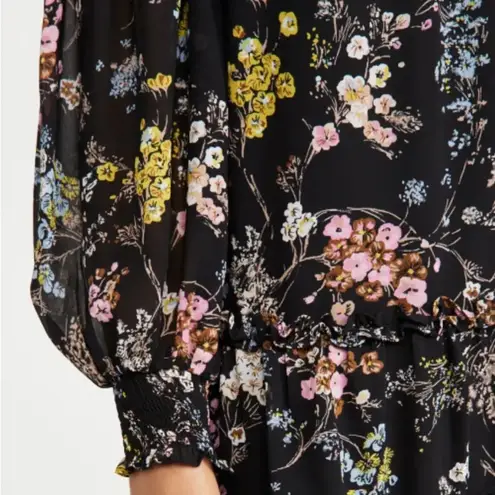 Cinq à Sept Cing à Sept Stephanie Ruffled Floral Dress New Size 6