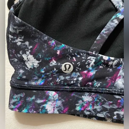 Lululemon  Energy Longline Bra Multi Color Size 6