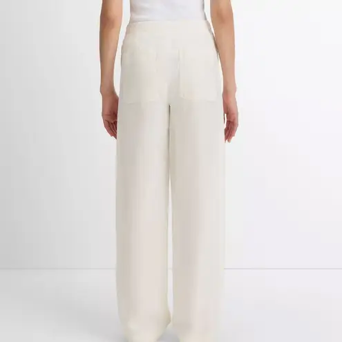 Vince hemp low-rise utility pant (off-white, size 10)