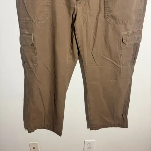 Gander mountain Hiking Pants Women 14R Brown Straight Gorpcore Camping Outdoor