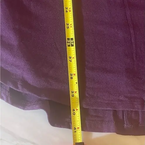 Zenana Outfitters Plus Size 1XL Women’s Purple Tulip Hem Maxi Skirt NWT With Pockets & Slit