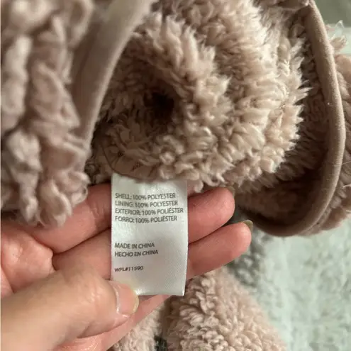 Weatherproof Vintage Ladies' Comfy Teddy Bear Vest Blushing Pink Size S