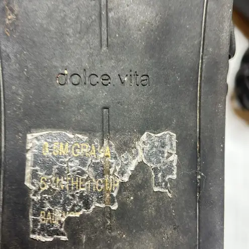 Dolce Vitas Women’s black Glade Slide Sandals 8.5