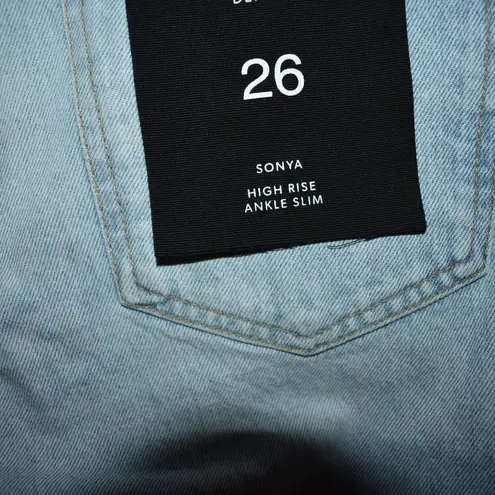 ANINE BING jeans sonya high rise ankle jeans