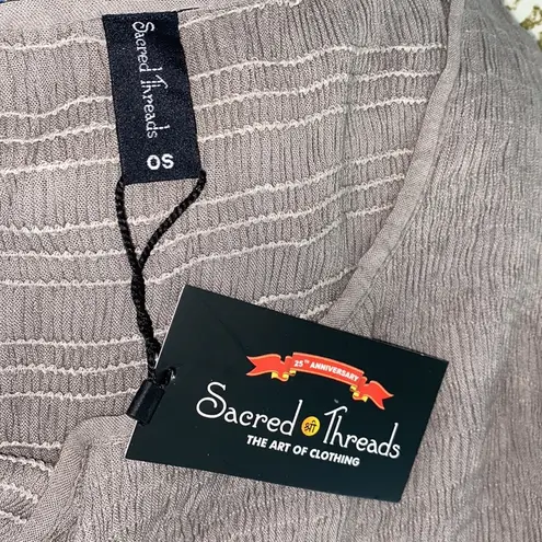 Sacred Threads one size boho maxi dress