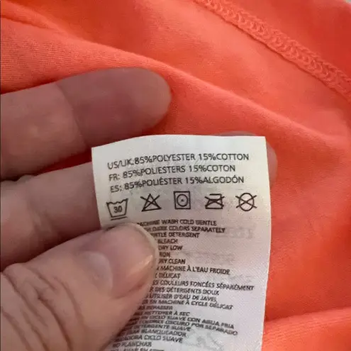 Fox Racing Fox Tech Women's Tri Dri Coral Fox Head Logo Muscle Tee Size XL