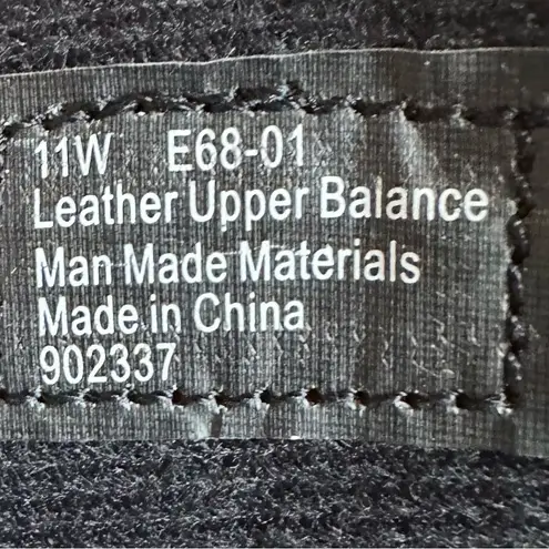 Womens Dr. Scholl's Black Leather Hook & Loop Closure