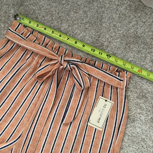 No Comment New  NY.LA strip pleated waist elastic waist pants, size xl