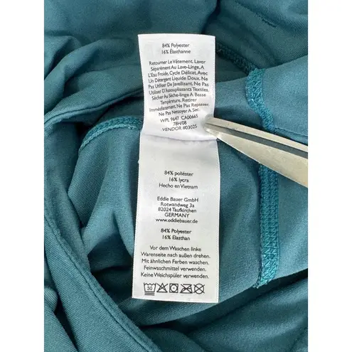 Eddie Bauer Women’s High-Rise Trail Leggings Blue Teal – Size Large