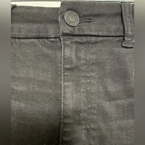 American Eagle NWT ‎ Curvy Hi-Rise Distressed Mini Skirt Size 10 Long - Image 2