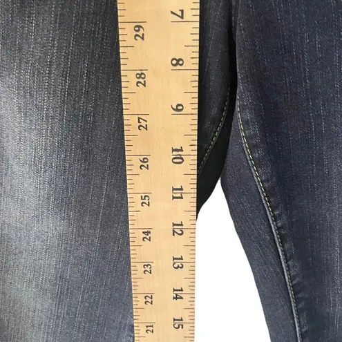 Silver Jeans Women's Size 26 Aiko Capri Dark Wash Western Jeans Blue