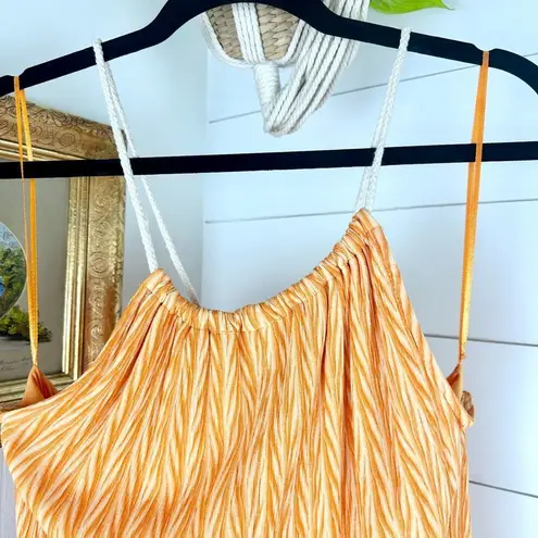 TALULAH  Clea Maxi Dress Size Small Marigold Abstract Print Boho Beachy