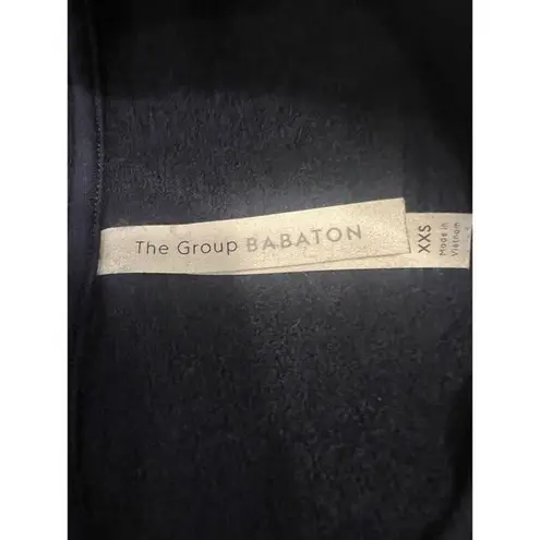 Old Navy Aritzia The Group Babaton Navy Blue Cropped Sweatshirt Womens  Size XXSmall‎