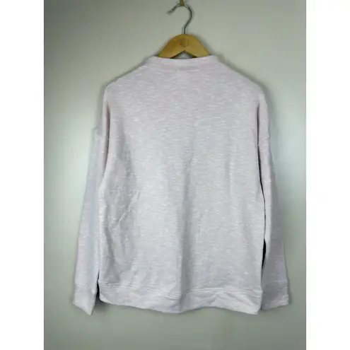 Duluth Women’s Pink Mock Neck Pullover Sweatshirt XS Kangaroo Pocket Cozy