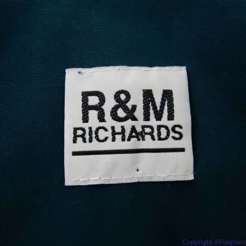 Vintage R&M Richards blue jacket and tank top, size 10