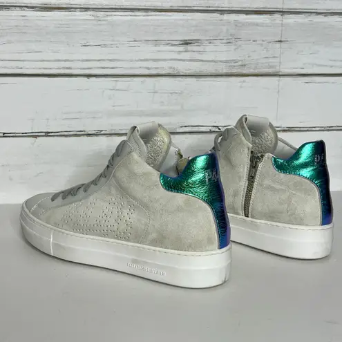 P448 Thea Mid Glim Suede Sneakers Shoe Size 9.5