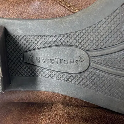 Bare Traps Faux Brown Leather Slouch Boots Size 7.5 Rikita