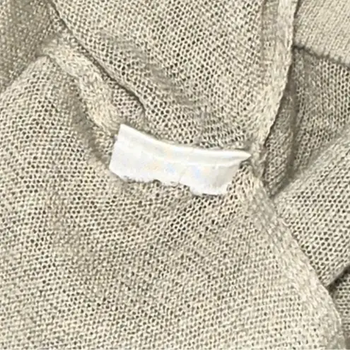 Isda & Co Women’s Size L Sage Green Linen V