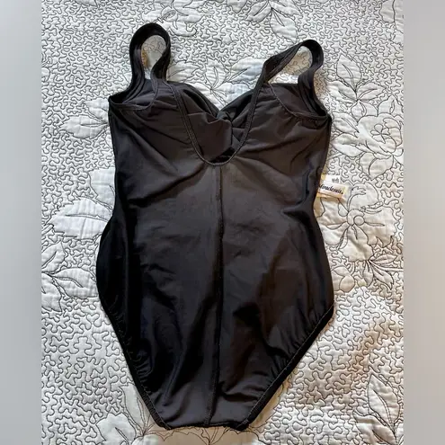 MiracleSuit Black Slimming /Shaping Tummy Control One Piece Modest Suit Sz 8 - Image 10