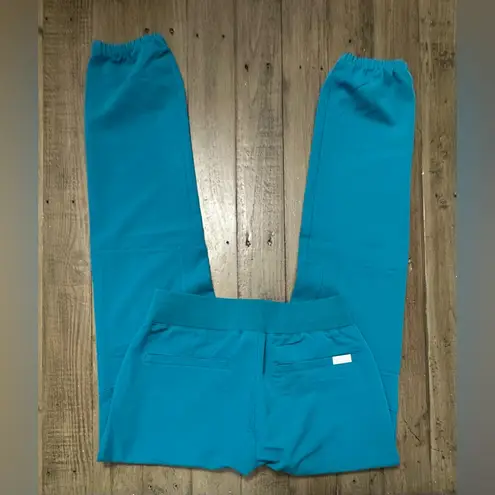 FIGS NWT Women’s Venice Jogger Scrub Pants - XXS 2XS - Pacific Blue Aqua