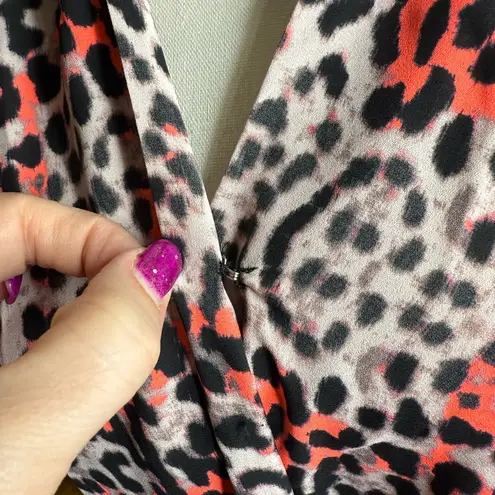 Yoana Baraschi Women's Leopard Print Blouse size XS