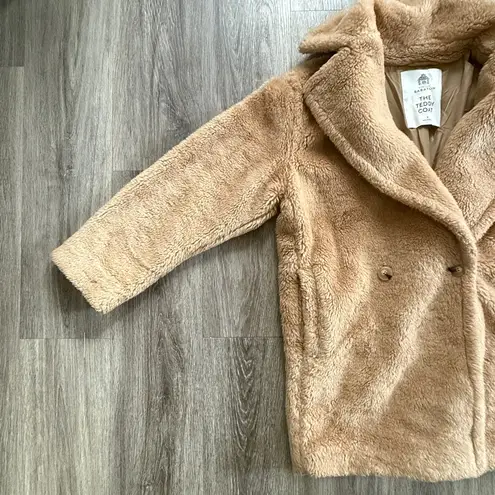 Babaton Camel Teddy Bear Coat- Short Size 2 S/M